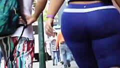 venezolana culona bbw escondida en voyeur