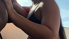Girls try new things; this cute teen explored deeply