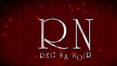 regina noir does yoga in office, watched by neighbors