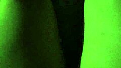 gretala flashing her pregnant wife in the dark alley