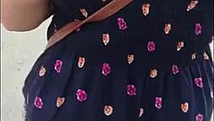 Harassing Mature Big-Ass Woman in Skirt on Lima Streets