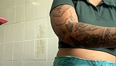 Exhibitionist Flashes Swollen Big Pussy In Public