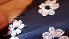 Gretala's Hairy Pussy Peeking Thong!