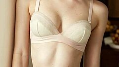 Appetizing girls in beautiful floral underwear, causing an instant erection