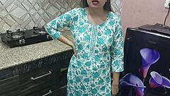 Indian kitchen fuck, stepmom and stepson losing control