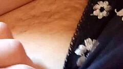 Gretala's Hairy Pussy Peeking Thong!