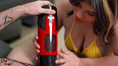 Sohimi dark night male masturbation toy review by the vegas