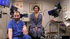 i blasted rebel wyatt's pussy with cum backstage, close up on her pierced nipples