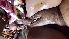 Fat buddies fuck hard with oiled plump tits bouncing all over.