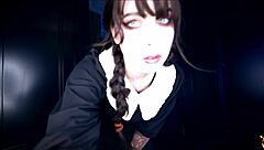 wednesday encounters xavier's big cock - mollyredwolf