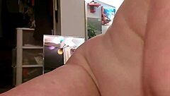 Jerry’s fantasy with Dawnskye teasing and dildo play