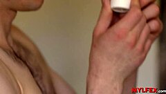 Housewife's morning routine includes seducing her son
