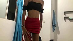 My half sister’s sexy presence changed my room