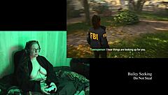 Watch this naked Alan Wake 2 playthrough part 2 featuring glasses and tattoos