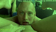 Girl eats the white beauty’s delicious pussy from a blue-eyed boy
