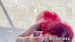 big booty santana red blows monster cock