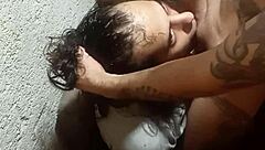 Slave Loves Deepthroating Big Black Cock