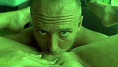 Female POV Blue Eyes White Guy Pussy Eating Orgasm