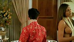 aerola scenes hint at more in this teen 18+ student flick