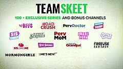 Bianca gets deepthroat and face sitting in group sex