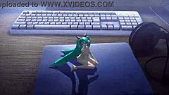 In the Hatsune Miku Odds&Ends Project Diva, She Appears Fully Nude