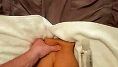 Mac Brampton plays with his favorite toy