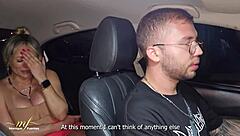 Hell Yeah! Uber Driver Slams Colombian Milf Monique Fuentes with Double Creampie - Brian Evansx