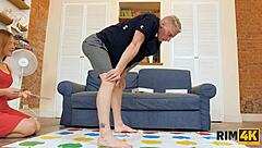 rim4k twister leads to sex with redhead girlfriend