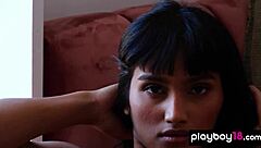 Petite Asian hottie Angel Constance's stunning skinny body