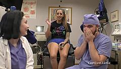 The remote interrogation center featuring Stefania Mafra's captivating performance