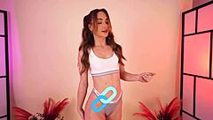 Hannahjames710 tries on loungewear lingerie