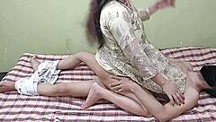 Indian daddy, step son passion in forbidden land