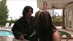 Chloe morgan rides monster cock in bed