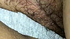 What Intriguing Play Happens with Her Pussy in This Scene?