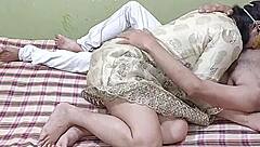 Indian daddy, step son passion in forbidden land