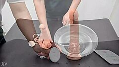 i test the chinese dildo with remote vibration and heat