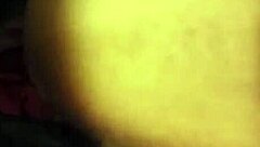 with maria in doggystyle, bent over her pussy