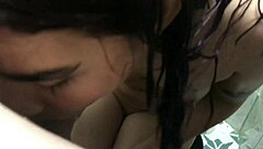 Stepsister shares bed, begs for cum in pussy