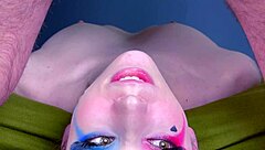 Huge Tits Gag on Rough Deepthroat Leading to Massive Cumshot