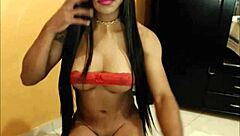 Latina Shemale's Unforgettable Body Teases.