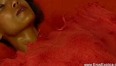 Touching her pussy leads to intense arousal