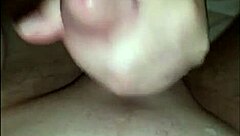 Horny cougar in POV eating a young cock with close up shots