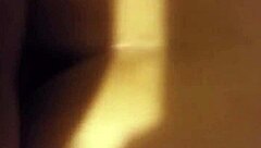 with maria in doggystyle, bent over her pussy