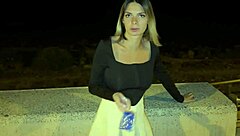 Stranger Notices No Panties On Outdoor Walk