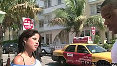 Picked Up College Student For Big Black Cock