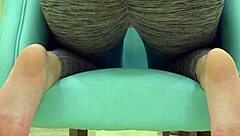 Playful teen babe fucks with her sugar daddy in a steamy encounter