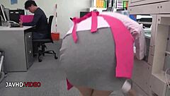 Office lady Chihiro Akino’s thrilling Tuesday surprise