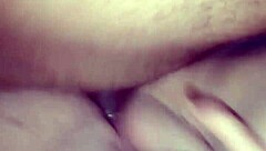 enjoying the company of the attractive white lady while she relaxes