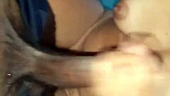Real wife loves sucking well-endowed guys!