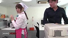 Office lady Chihiro Akino’s thrilling Tuesday surprise